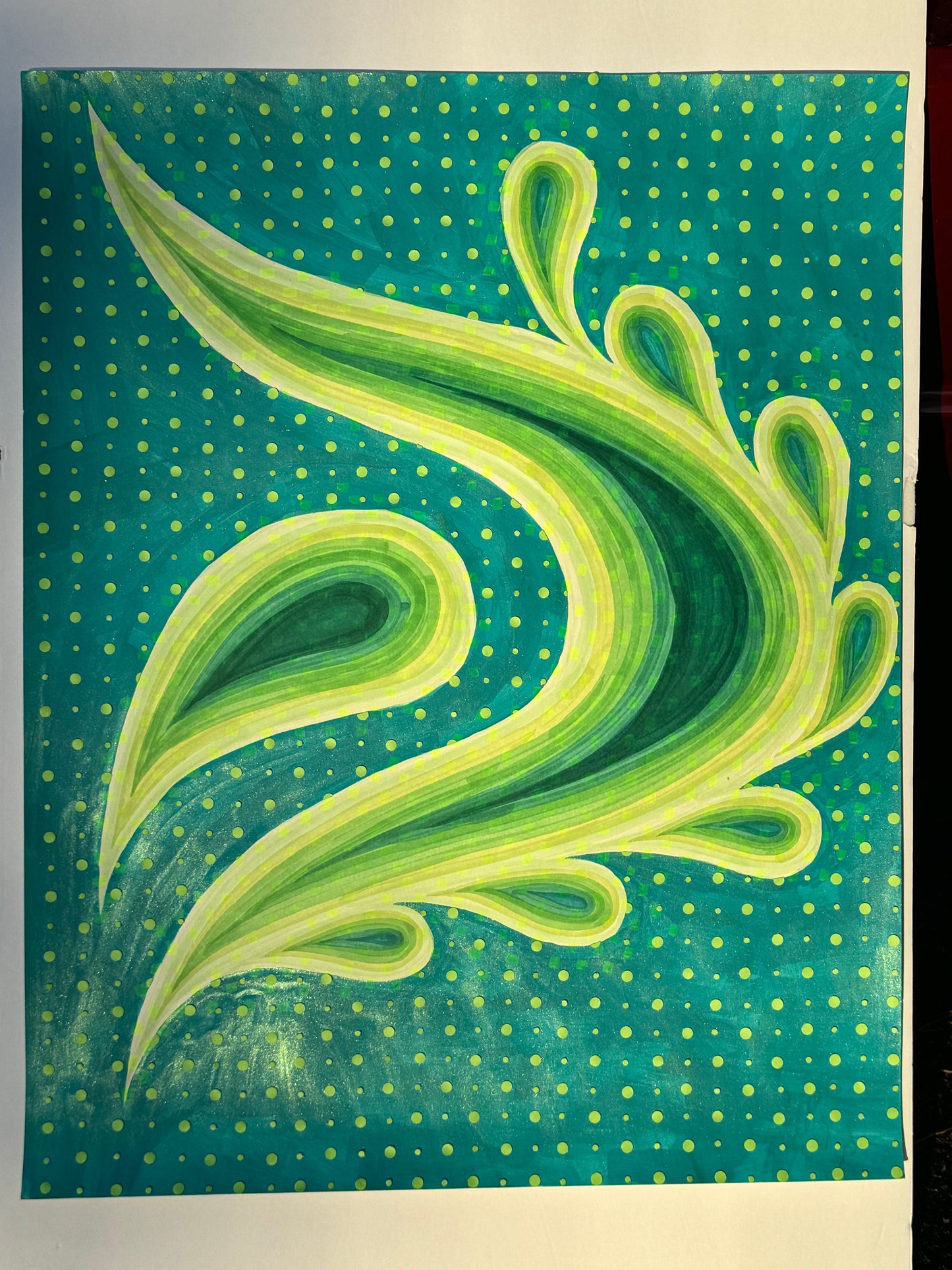 Leaf Green Guppy